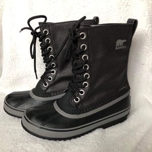 SOREL 1964 CVS Boots - Black/Quarry nl3478-010